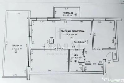 Apartament cu 3 camere decomandat în Simion Bărnuțiu - 1