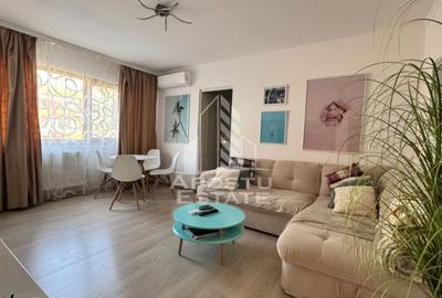 Apartament cu 2 camere semidecomandat, mobilat în Dacia