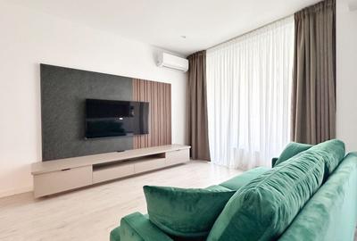 Apartament cu 2 camere semidecomandat, mobilat în Pipera - 7