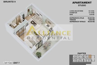 Apartament cu 4 camere în 1 Mai