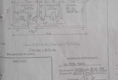 Apartament cu 2 camere decomandat în Central