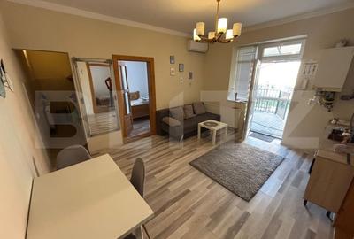 Apartament cu 3 camere decomandat, mobilat în Central