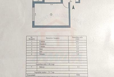 Apartament cu 2 camere decomandat în Micro 39