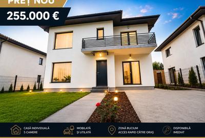 Casă individuală cu 5 camere cu Canalizare în Bucium - 1