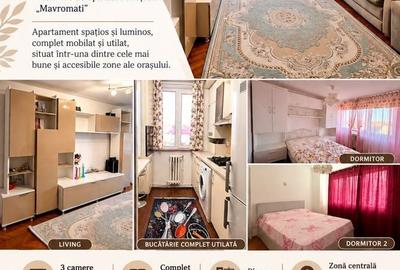 Apartament cu 3 camere decomandat în Central
