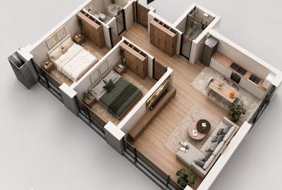 Apartament cu 3 camere în Militari - 1