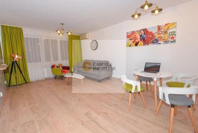 Apartament cu 2 camere semidecomandat, mobilat în Calea Victoriei