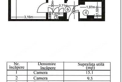 Apartament cu 2 camere decomandat în Pantelimon