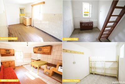 Casă cu 5 camere cu Teren 1373 Mp în Brad