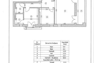 Apartament cu 3 camere decomandat, mobilat în Băneasa - 13