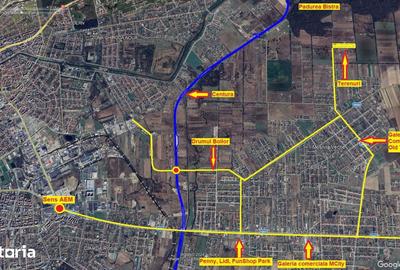 Teren de 501 mp, în Moșnița Nouă