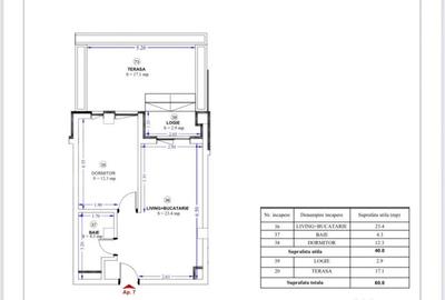 Apartament cu 2 camere semidecomandat în Torontalului - 1