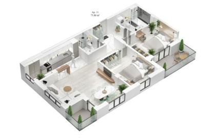 Apartament cu 3 camere decomandat în Central - 8