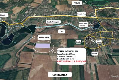 Teren Construcții intravilan de 24077 mp, în Periș - 1