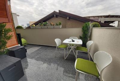 Apartament cu 2 camere decomandat, mobilat în Barbu Văcărescu