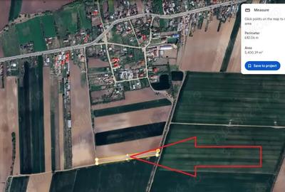 Teren de 5400 mp, în Lucianca