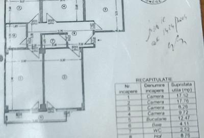 Apartament cu 4 camere decomandat în Ștefan cel Mare
