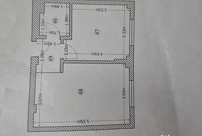 Apartament cu 2 camere semidecomandat în Chiajna