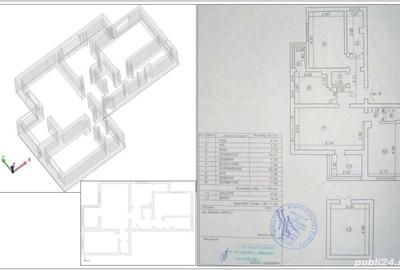 Apartament cu 3 camere decomandat în 23 August - 1