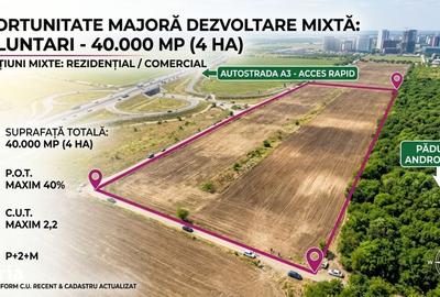 Teren de 40000 mp, în Est