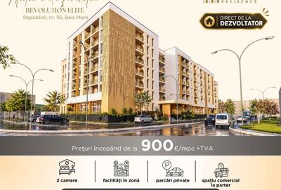 Apartament cu 2 camere decomandat în Hotvon