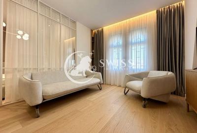 Apartament cu 2 camere semidecomandat, mobilat în Central