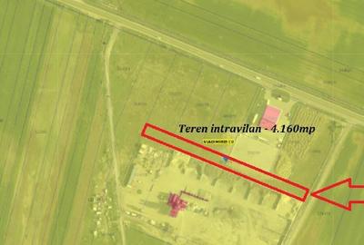Teren agricol intravilan de 4160 mp, în Vladimirescu