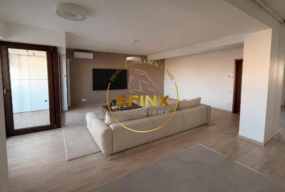 Apartament cu 3 camere semidecomandat, mobilat în Băneasa