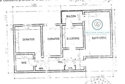 Apartament cu 3 camere decomandat în Malu Roșu