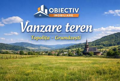 Teren intravilan de 9324 mp, în Topolița