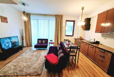 Apartament cu 2 camere semidecomandat, mobilat în Herăstrău