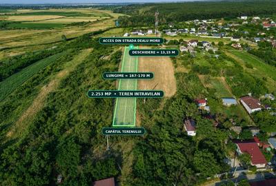 Teren de 2253 mp, în Comana