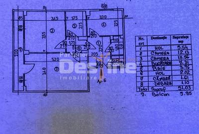 Apartament cu 2 camere decomandat în Rahova