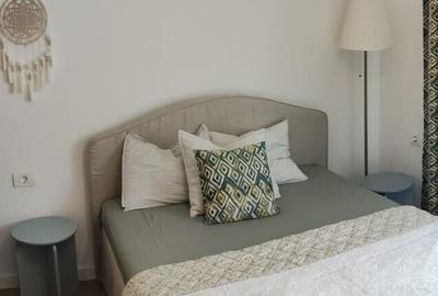 Apartament cu 2 camere semidecomandat, mobilat în Tunari