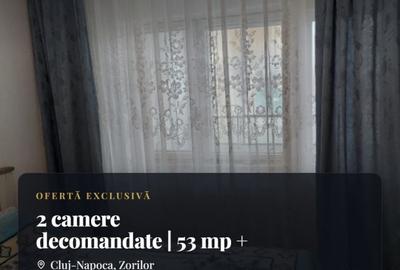 Apartament cu 2 camere decomandat în Zorilor