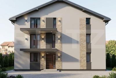 Apartament cu 3 camere semidecomandat în Florești