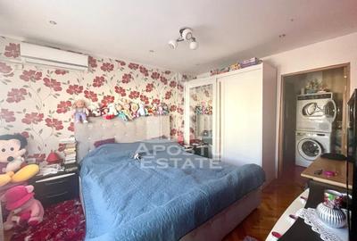 Apartament cu 3 camere semidecomandat, mobilat în UTA - 15