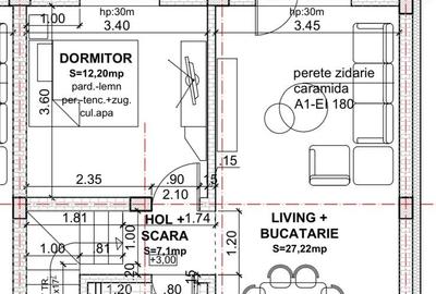 Apartament cu 2 camere semidecomandat în Giurgiului - 4
