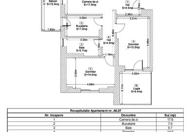 Apartament cu 3 camere decomandat, mobilat în Theodor Pallady