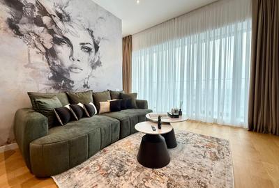 Apartament cu 3 camere, mobilat în Barbu Văcărescu