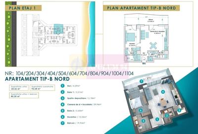 Apartament cu 2 camere nedecomandat în Est - 16