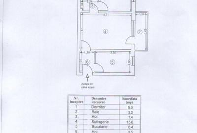 Apartament cu 2 camere în Tomis Nord