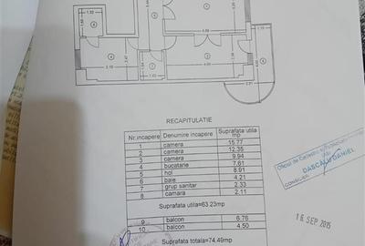 Apartament cu 3 camere decomandat în Gară - 1