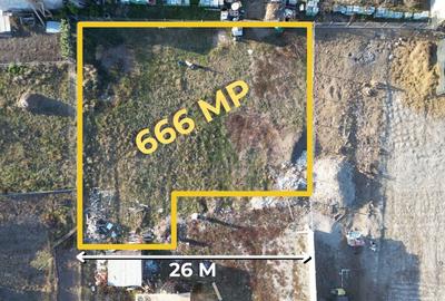 Teren Construcții intravilan de 666 mp, în Bucovăț (Remetea Mare) - 1