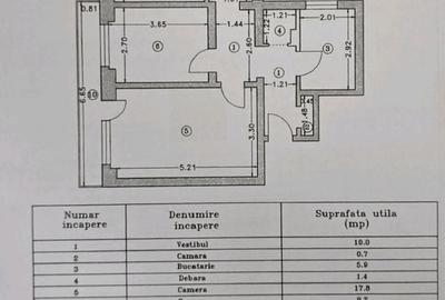 Apartament cu 3 camere în Doamna Ghica