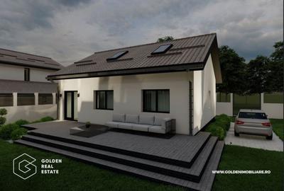 Casă individuală cu 3 camere cu Teren 350 Mp în 6 Vânători - 2