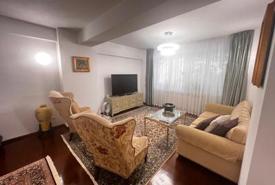 Apartament cu 4 camere, mobilat în Dorobanți