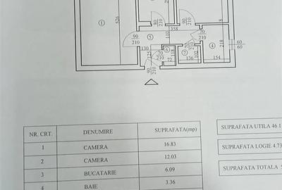Apartament cu 2 camere decomandat în Fizicienilor