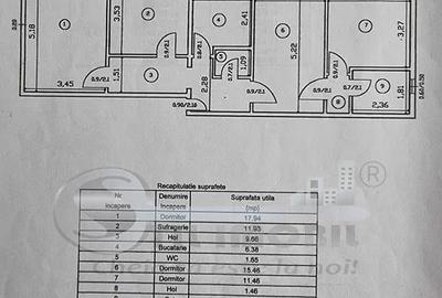 Apartament cu 4 camere decomandat, mobilat în Nicolina - 11