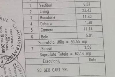 Apartament cu 2 camere decomandat, mobilat în Băneasa - 10